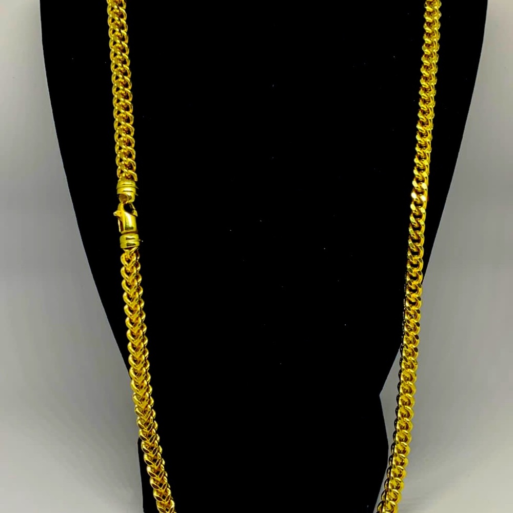 Men’s Franco chain gold 30” 14k gold